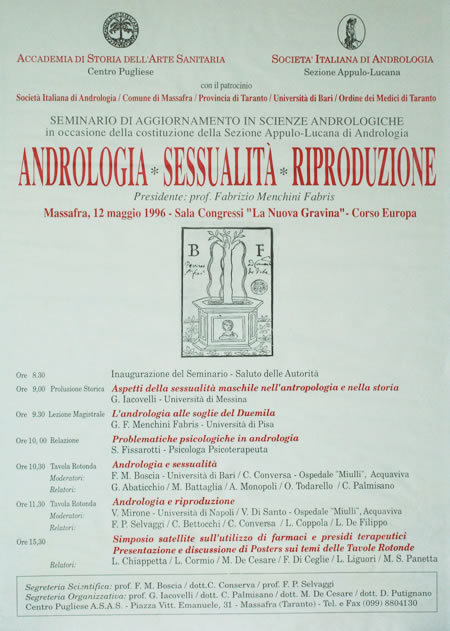 Andrologia - Sessualit&agrave; - Riproduzione