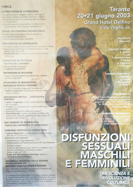 Disfunzioni sessuali maschili e femminili