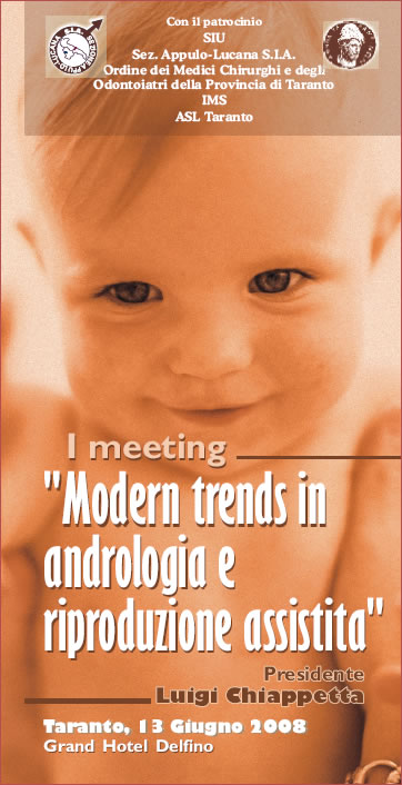 I MEETING MODERN TRENDS IN ANDROLOGIA E RIPRODUZIONE ASSISTITA