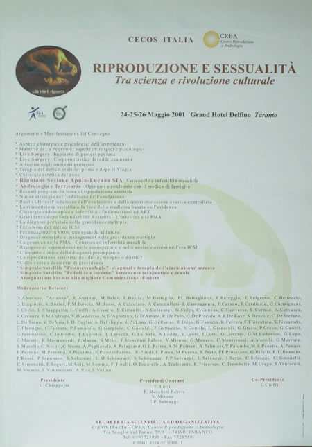 Riproduzione e sessualit&agrave;
