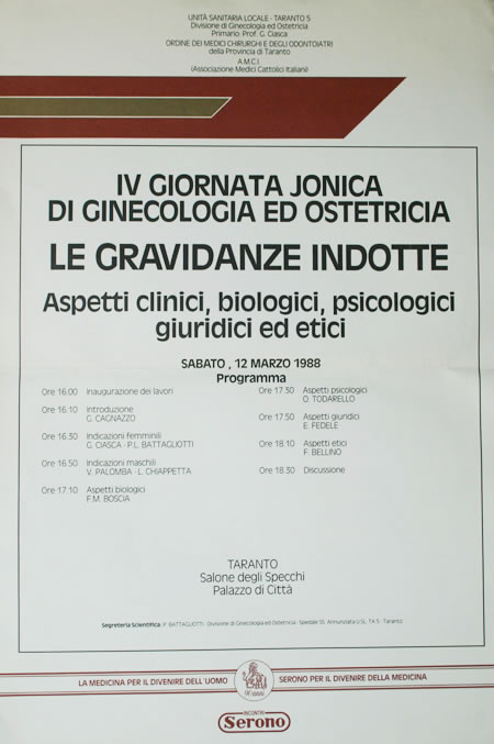 IV Giornata Jonica di Ginecologia ed Ostetricia